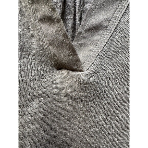 Banana Republic Olive‎ Green Knit Top Women’s Size XL High Front Low Back - Picture 8 of 8